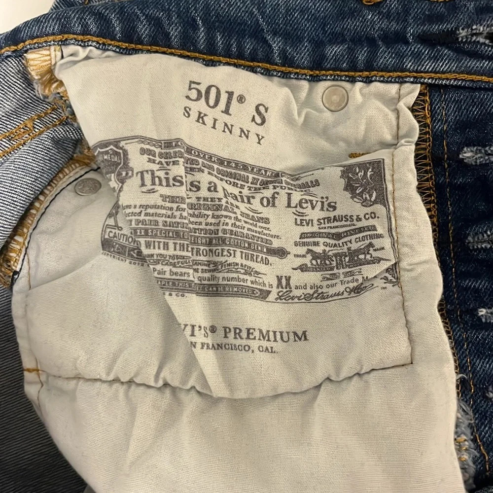 Levi’s 501 Skinny Women’s Jean - Picture 3 of 4